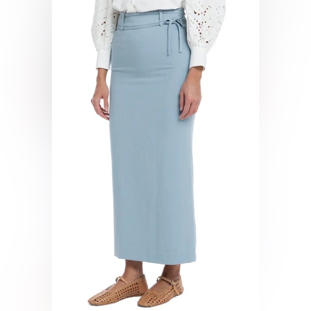 Sovere Volition Maxi Skirt Dawn Blue Size Small NWT Work Causal - Picture 5 of 10
